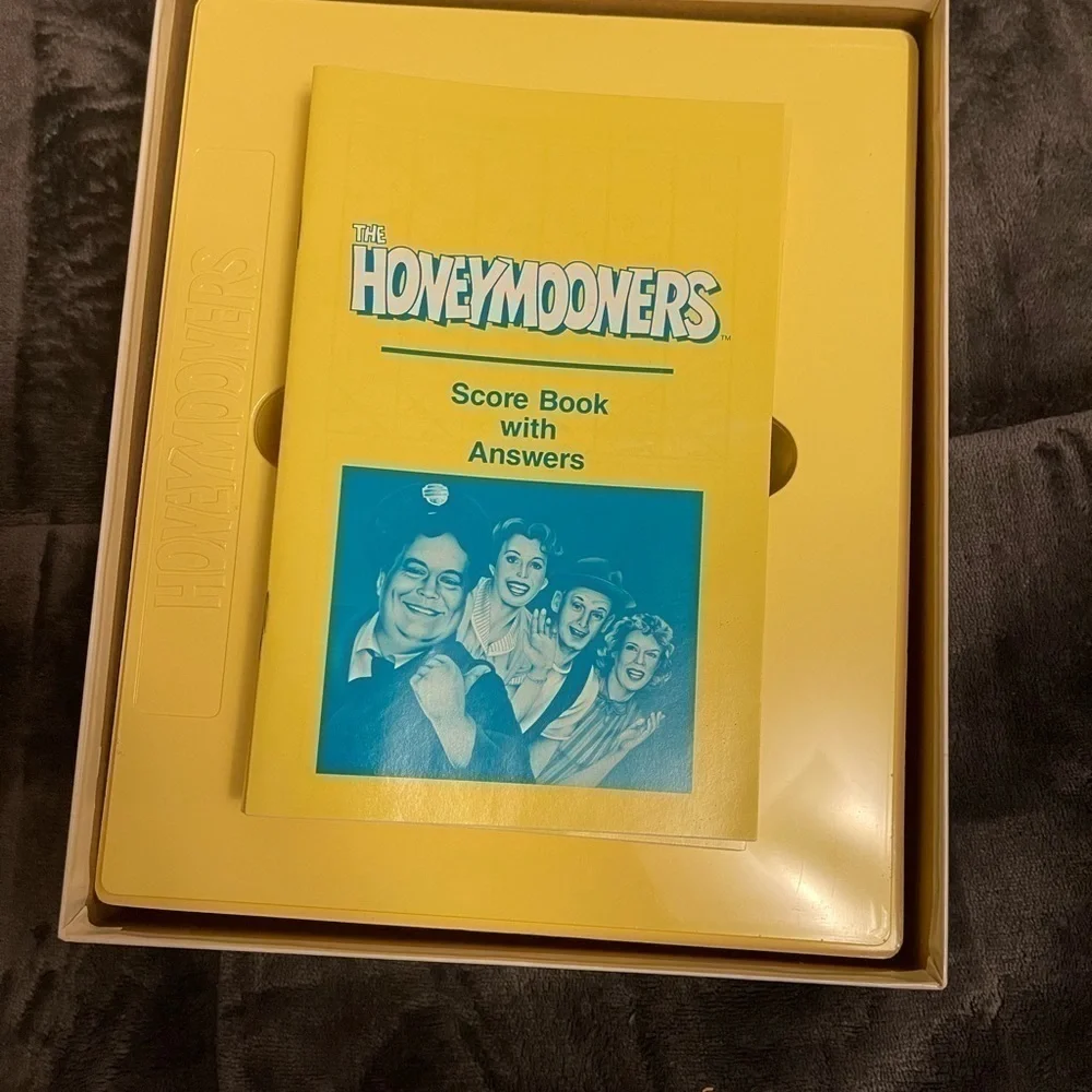 Vintage The Honeymooners VHS VCR Board Game TV Show Vtg Mattel NEW Word Memory